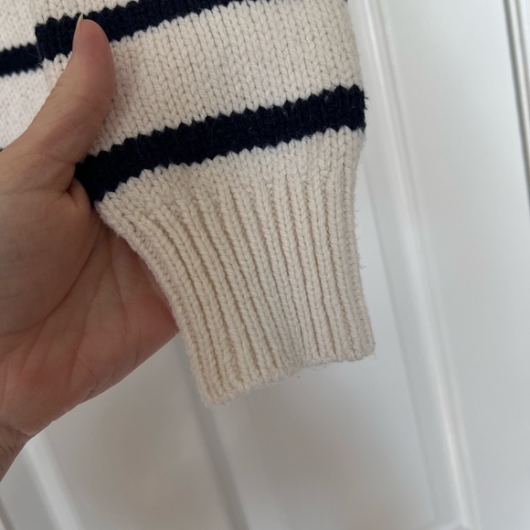 Dedham Polo Sweater in Stripe - Picture 9 of 10